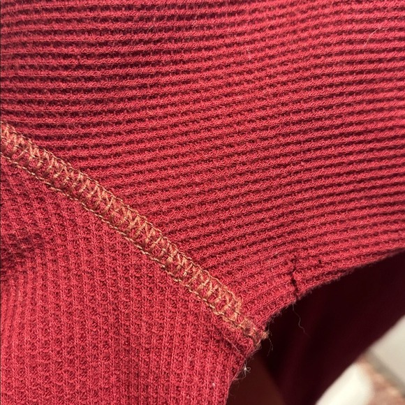 Y2K American Eagle Hooded Button‎ Henley 2000s Vintage - Picture 8 of 8